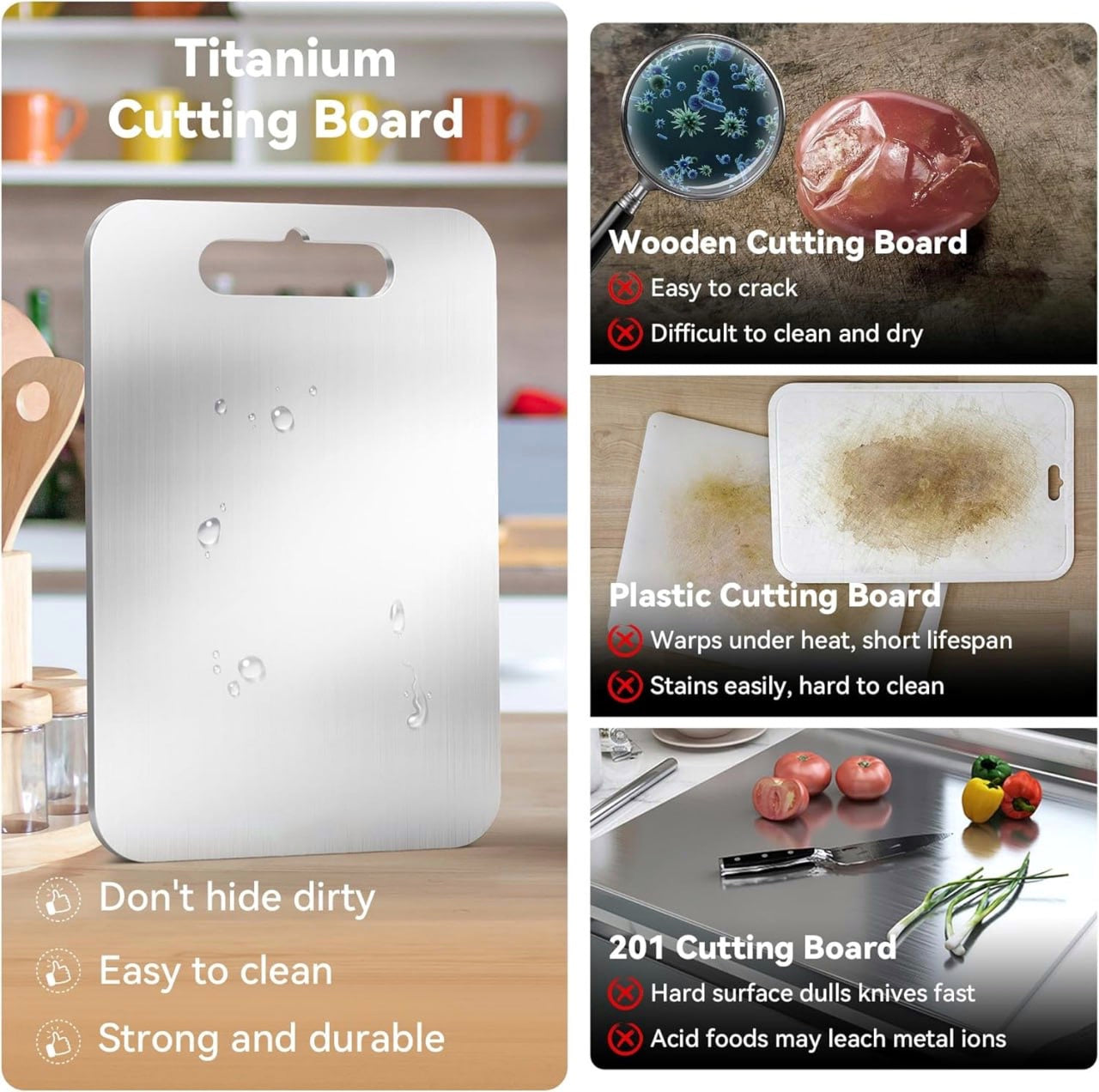 Titanium Cutting Board
