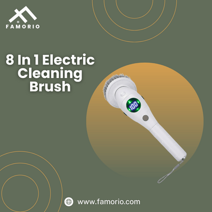 8 In 1 Electric Cleaning Brush