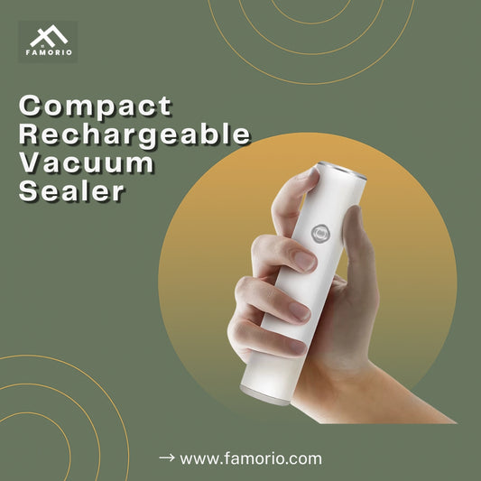 Compact Rechargeable Vacuum Sealer Pump