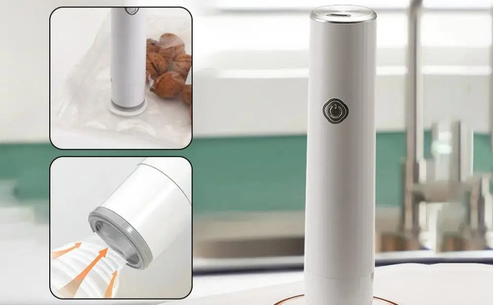 Compact Rechargeable Vacuum Sealer Pump