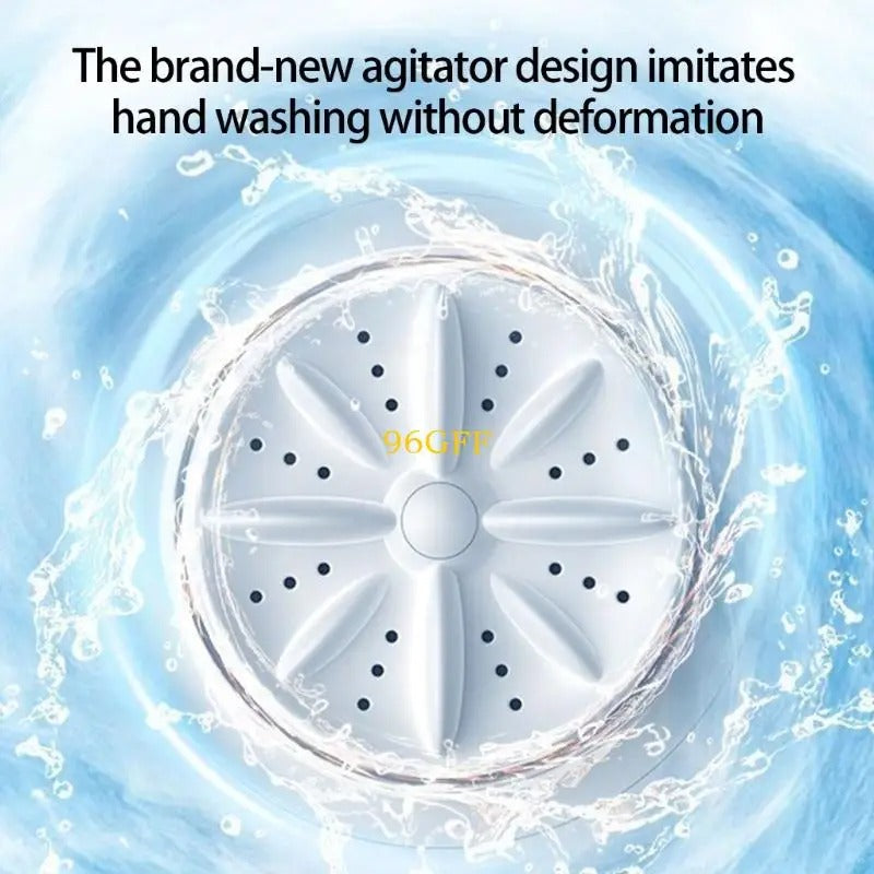 Portable Mini Washing Machine | Wireless & Rechargeable